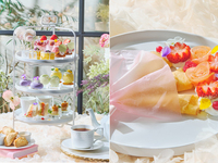 【土日 クレープブーケ付きプラン（わんちゃん同伴有）】大人/中学生以上フラワーマルシェアフタヌーンティー