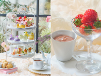 【平日 フレッシュ苺付きプラン（わんちゃん同伴有）】大人/中学生以上フラワーマルシェアフタヌーンティー