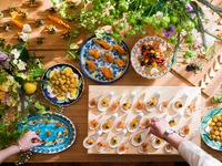 【¥15,000 シチリアプラン】ウェルカムドリンク&ピンチョス付き（料理7品＋2hフリードリンク）