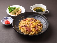 叉焼炒飯セット