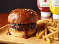 [Halal Japanese Black Beef] Original BBQ Burger