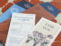 Pair lunch gift: 15,000 yen (includes one drink)