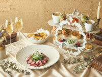 【ナイトハイティー】こだわり前菜、トリュフポテト、国産牛ローストビーフを堪能+スパークリングワインや紅茶含む2Hフリーフロー(女子会限定)