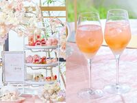 【スペシャルドリンク付】桜色のストロベリーアフタヌーンティー（土日祝）