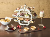 【Valentine Jewel Afternoon Tea】Chocolate×Strawberry＋2Hカフェフリー付き～平日13時入店～