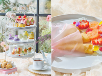 【クレープブーケ付】フラワーマルシェアフタヌーンティー (土日祝)