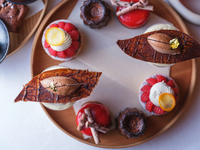 バレンタインのアフタヌーンティー