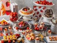 【バレンタインチョコレート付き♡】いちごとチョコのスイーツブッフェ