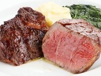 【LUNCH】FILET MIGNON＆SEAFOODランチ デザート 全5品