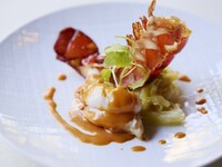 Roasted lobster