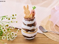 ミッフィーとにんじんのショコラグラスデザート(数量限定)　　　　　　　　　　　　　　　　　