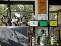 ★ご予約で500円お得！飲み放題プラン★自分で注げる生ビール、樽生ワインなど全30種類以上のドリンクが飲み放題♪お料理はアラカルトでお楽しみください