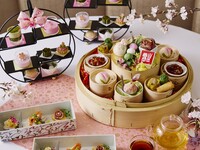 【ディナー平日】スパークリングワイン付  お花見チャイニーズアフタヌーンティー