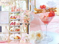 【スペシャリテ付】桜色のストロベリーアフタヌーンティー（土日祝）