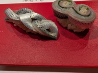 Cours de sushis nigiri du jour