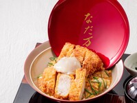 Extra thick pork cutlet bowl