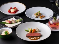 シェフズテーブル＆ワイン会　ワインペアリング3種付き