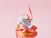 【平日】「1ドリンク付き大人のご褒美パフェ～旬のいちごと春薫るさくらの宴～」