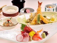 お刺身・天婦羅御膳