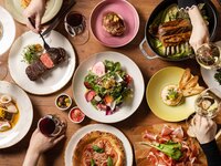 【4/1~、接待でのご利用におススメ】JAM’sセレクション＋メイン牛肉変更＋飲み放題