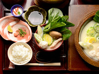 Lunch-only "Mizutaki Gozen"