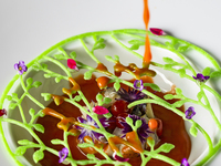 シェフのシグネチャーランチコース　全5品　18,000円