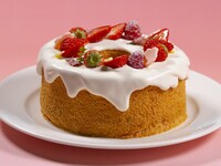 TO.【季節限定】桜シフォンケーキ