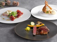 [Steak Dinner Full Course] Double main course of beef fillet and fish dish + complimentary glass of champagne