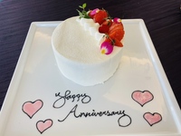 Shortcake made with seasonal fruits