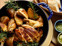 4/1～【ロティサリーチキンコース】＋11種のセレクションワイン 飲み放題