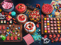 [Weekdays /10% OFF ]「Toys & Treats」Strawberry Sweets Buffet