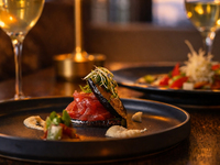 オフィシャルWEB予約限定【ディナーコース－Melia－】シェフ厳選の食材を楽しむ全6皿+乾杯酒(通常テーブル)