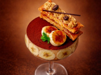 夜パフェ「オリエンタルティラミスパルフェ」