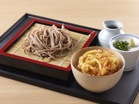 Soba & kakiage small bowl set