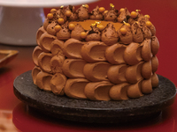 味噌キャラメルチョコケーキ