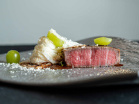 DINNER COURSE B ¥18,000 The main dish will be changed to Takachiho beef. (From April 1, 2026)
