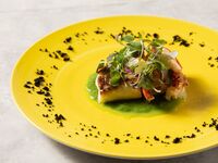 [Modern Oriental Course] 6 dishes including charcoal-grilled domestic beef rump and fresh fish delivered directly from the fish market