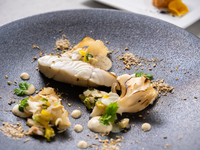 【Modern Oriental Course】国産牛ランプ肉のメインや魚市場直送の鮮魚等全6品
