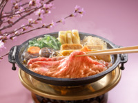 4周年記念すき焼