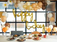 【1st BIRTHDAY PLAN】スマッシュケーキやバルーンアート付お祝いコース(個室確約)