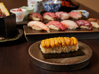 [3 hours all-you-can-drink included] Beef sushi 10-piece course