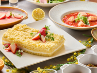 [March to May: 90-minute limit on Saturdays, Sundays, and holidays/Includes one drink] Antipasto & Sweets Buffet ~Spring Mimosa Giallo~