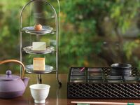  JAPANESE AFTERNOON TEA SET -Fermentation- & Matcha Green Tea, Champagne for Weekdays 
