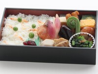 春の会席1段弁当