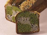 【4月】抹茶と黒ごまのパウンドケーキ
