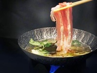 Tottori Prefecture "Daisen Pork Hot Pot Course"