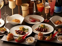 [From March 1st] 5-course meal & free-flowing drinks: Timeless Delight Platinum