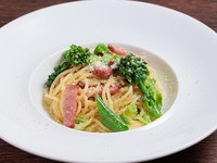 【4/1～4/30】春野菜のペペロンチーノスパゲティ