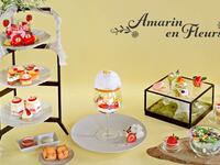 【14：00スタート】埼玉県産いちご「あまりん」アフタヌーンティー　2nd あまりん・アン・フルール