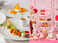 ♥ホワイトデー特典ミニブーケ・メッセージプレートプレゼント♥　いちごのアフタヌーンティー付き！メインは国産牛の5品贅沢ランチ(食後カフェフリー)